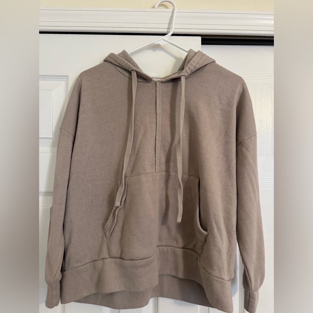 FP movement grey hoodie